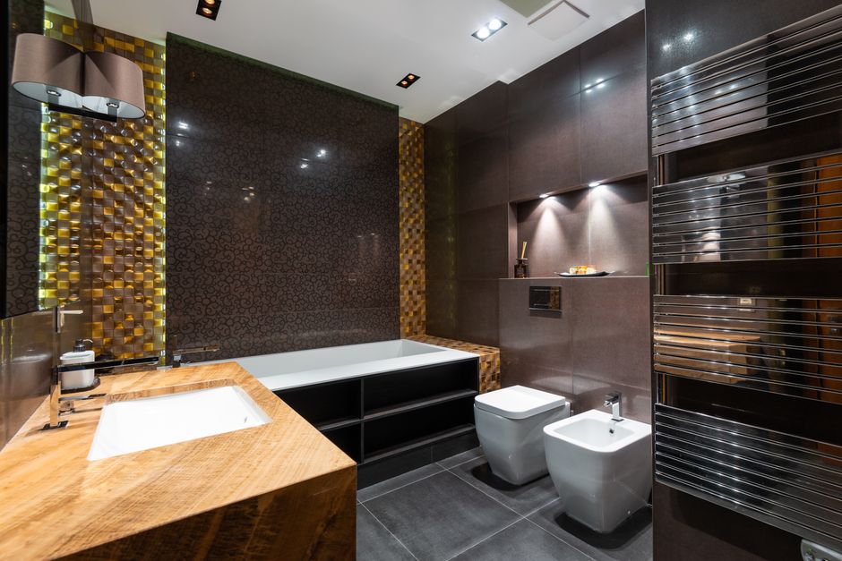 Remodelación integral de baño en proceso